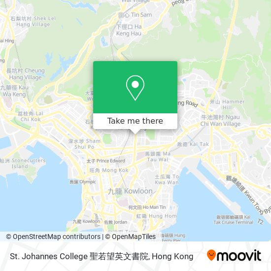 St. Johannes College 聖若望英文書院 map