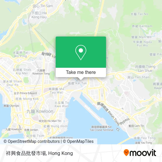祥興食品批發市場 map