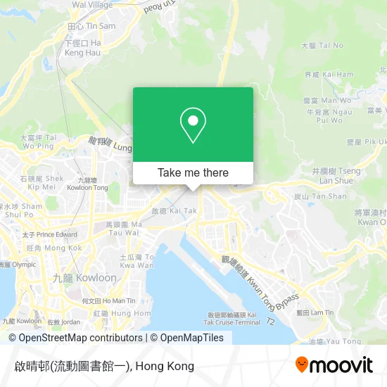 啟晴邨(流動圖書館一) map