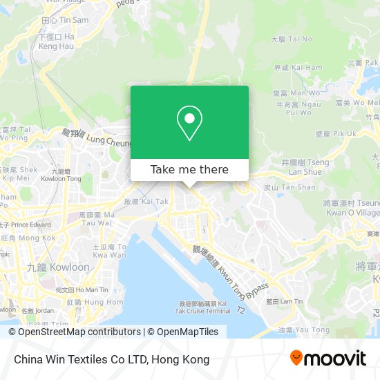 China Win Textiles Co LTD map