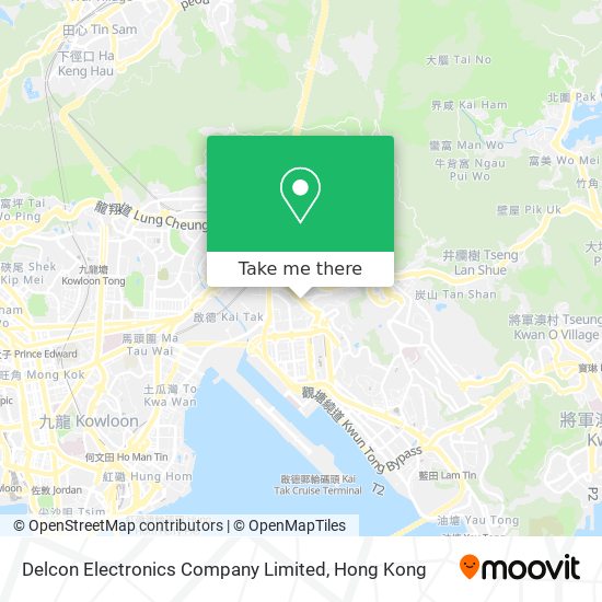Delcon Electronics Company Limited地圖