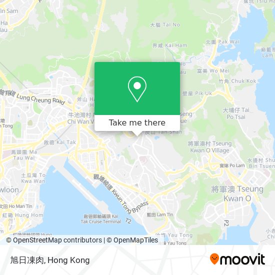旭日凍肉 map