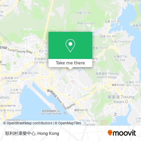順利村康樂中心地圖