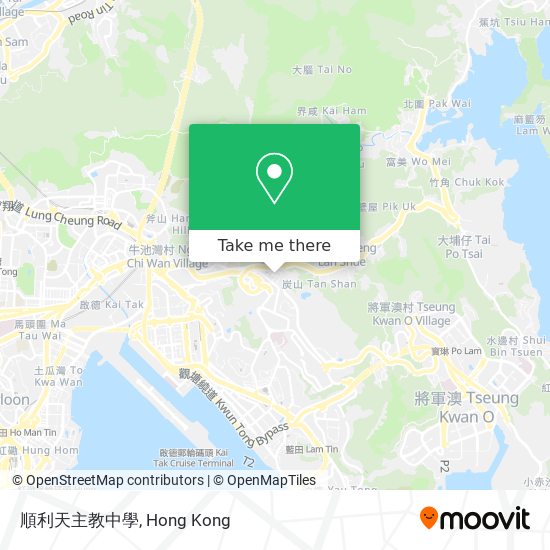 順利天主教中學 map