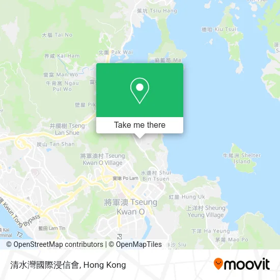 清水灣國際浸信會地圖