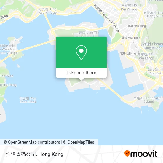 浩達倉碼公司 map