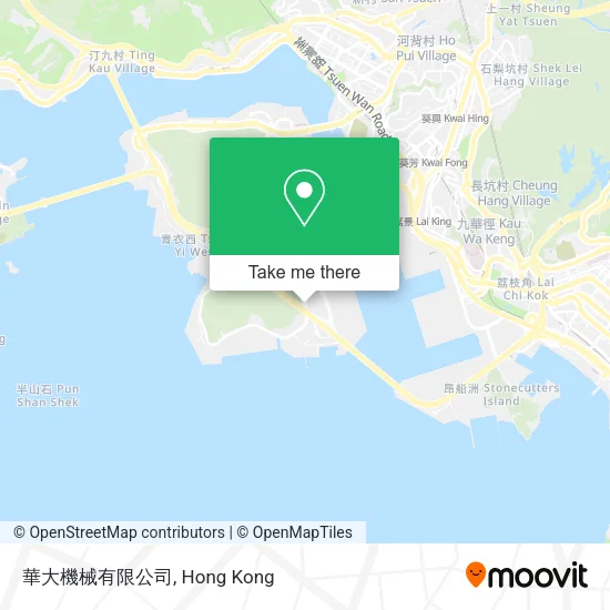 華大機械有限公司 map