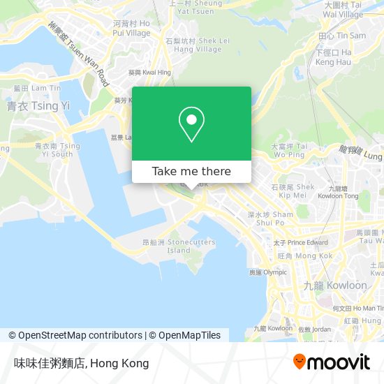 味味佳粥麵店 map