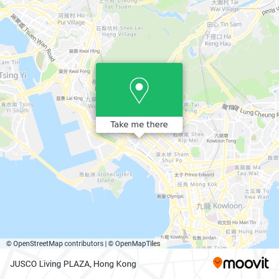 JUSCO Living PLAZA map