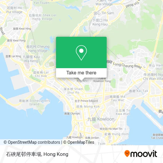 石硤尾邨停車場地圖