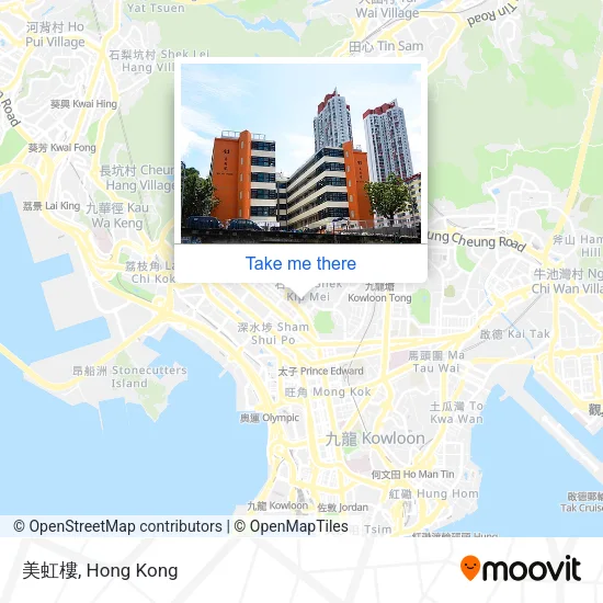 美虹樓 map