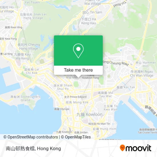 南山邨熟食檔地圖