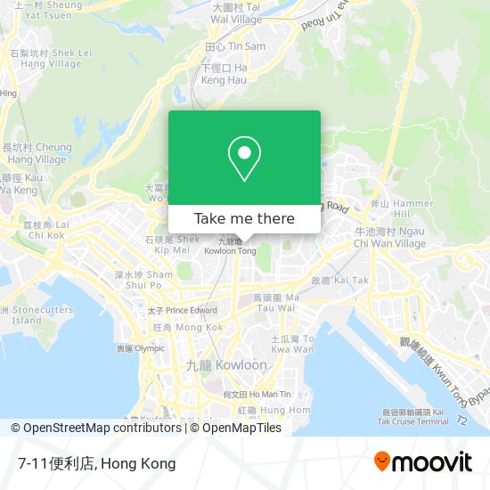 7-11便利店 map