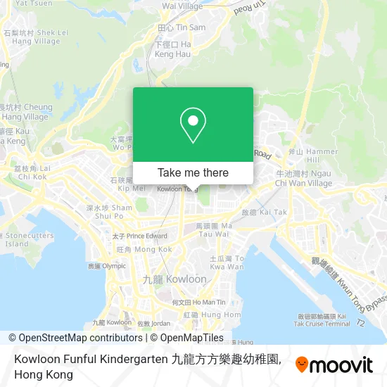 Kowloon Funful Kindergarten 九龍方方樂趣幼稚園 map