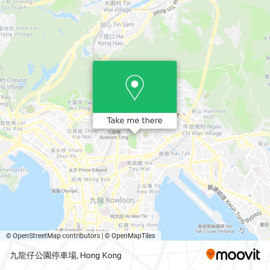 九龍仔公園停車場 map