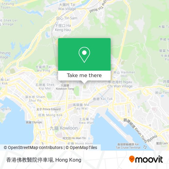香港佛教醫院停車場 map