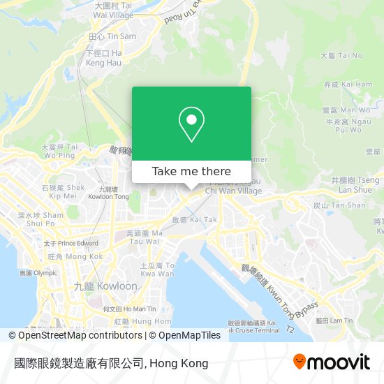 國際眼鏡製造廠有限公司 map