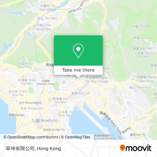 翠坤有限公司 map