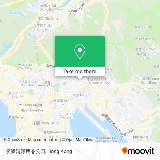 俊樂清潔用品公司 map