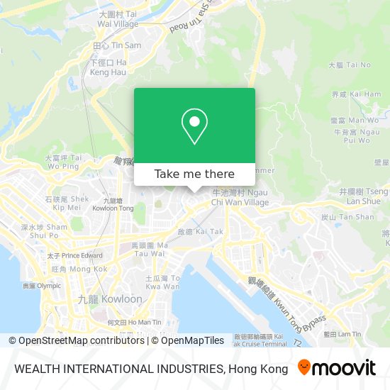 WEALTH INTERNATIONAL INDUSTRIES map