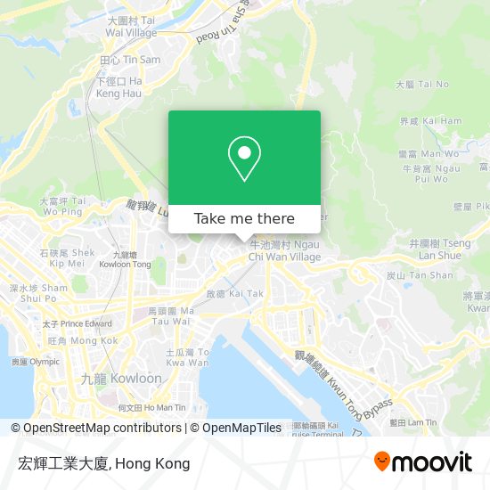 宏輝工業大廈 map