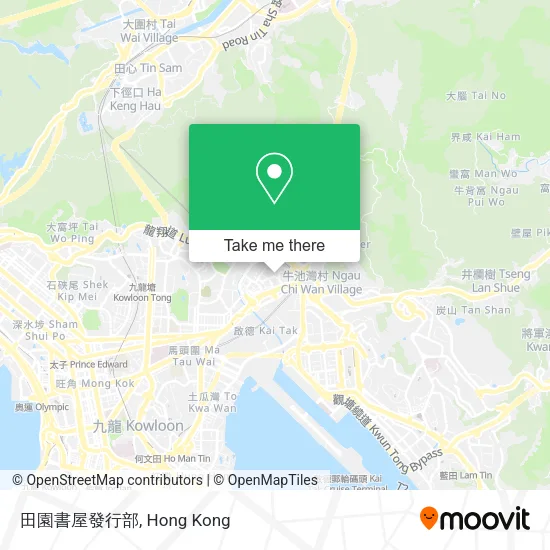 田園書屋發行部地圖