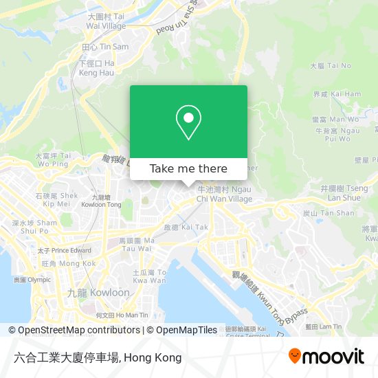 六合工業大廈停車場 map