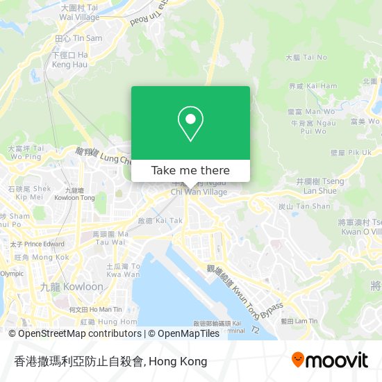 香港撒瑪利亞防止自殺會 map