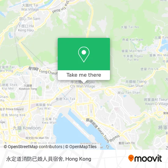 永定道消防已婚人員宿舍地圖