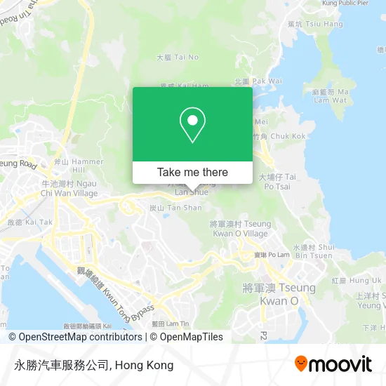 永勝汽車服務公司 map