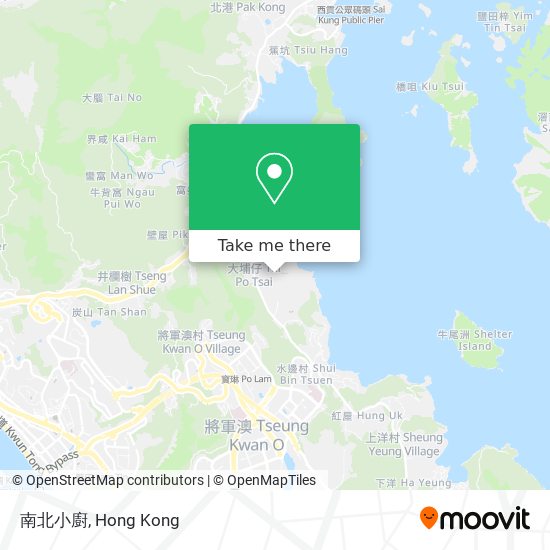 南北小廚 map