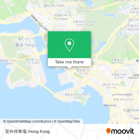 室外停車場 map