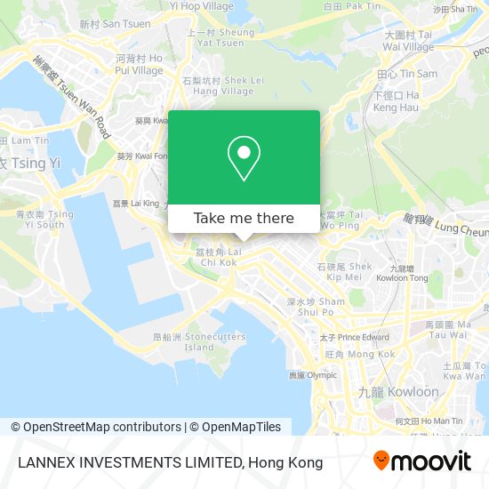 LANNEX INVESTMENTS LIMITED map