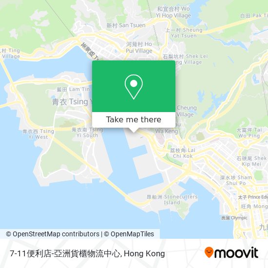 7-11便利店-亞洲貨櫃物流中心 map