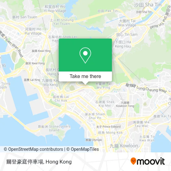 爾登豪庭停車場地圖