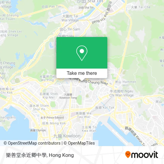 樂善堂余近卿中學 map