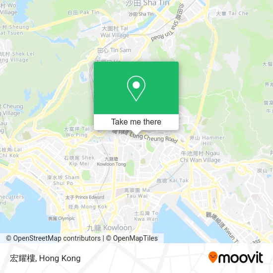 宏耀樓 map