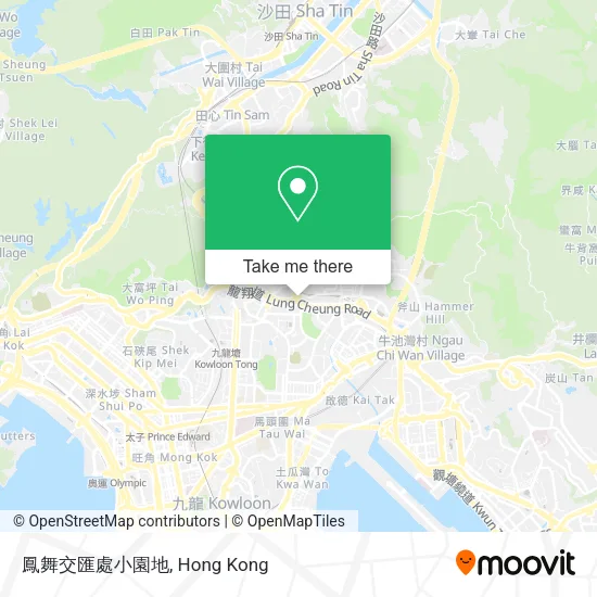 鳳舞交匯處小園地 map