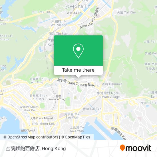 金菊麵飽西餅店 map