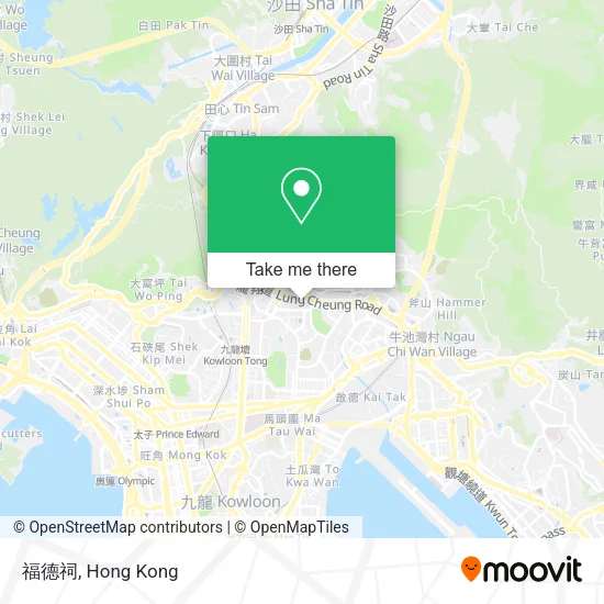 福德祠 map