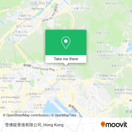雪佛龍香港有限公司 map