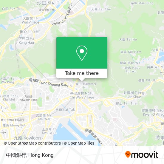 中國銀行 map