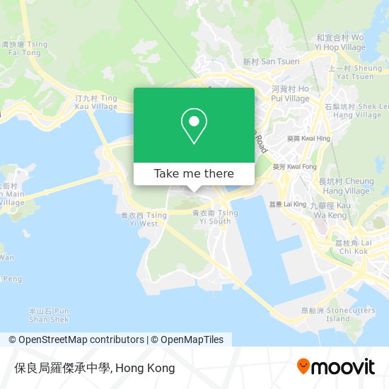 保良局羅傑承中學地圖