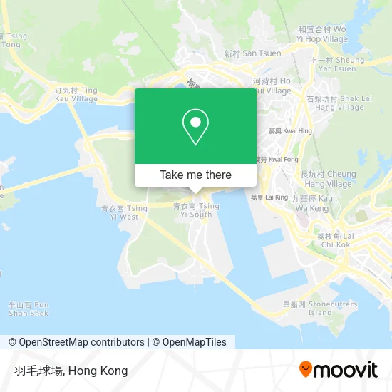 羽毛球場 map