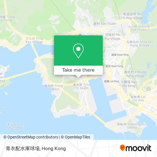 青衣配水庫球場 map