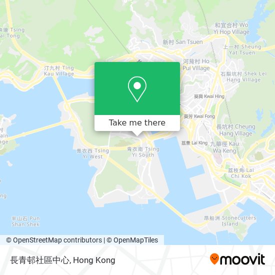 長青邨社區中心 map
