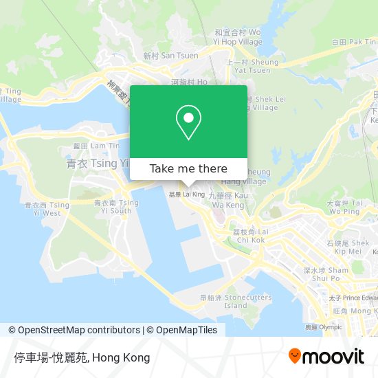 停車場-悅麗苑地圖