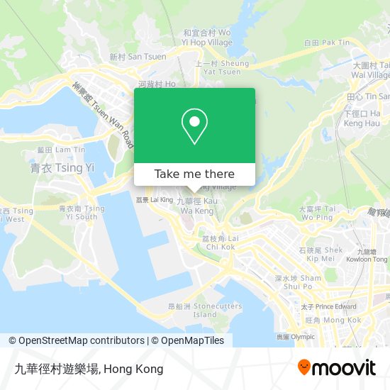 九華徑村遊樂場地圖
