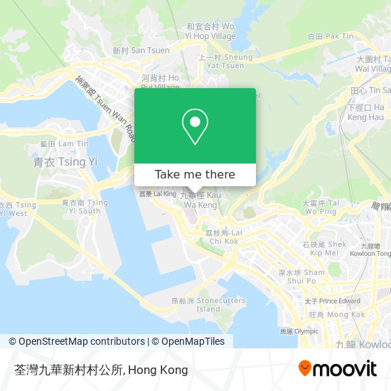 荃灣九華新村村公所 map