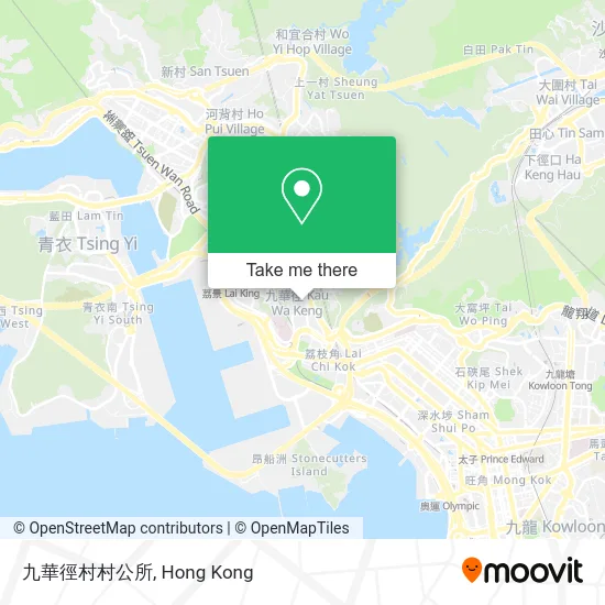 九華徑村村公所 map